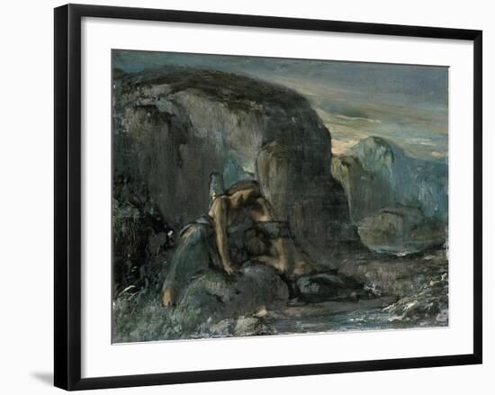 Tobias Being Comforted by the Angel-Charles Ricketts-Framed Giclee Print