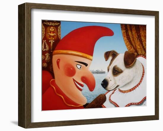 Toby and Punch, 1994-Frances Broomfield-Framed Giclee Print