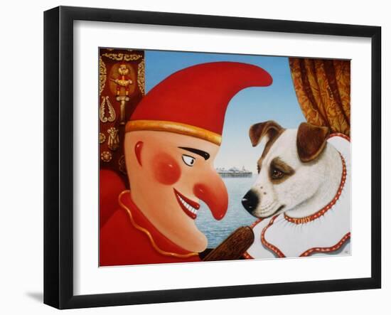 Toby and Punch, 1994-Frances Broomfield-Framed Giclee Print