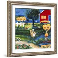 Toby on the Island-Mike Smith-Framed Giclee Print