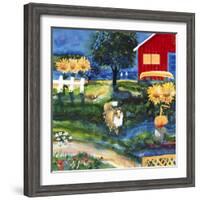 Toby on the Island-Mike Smith-Framed Giclee Print