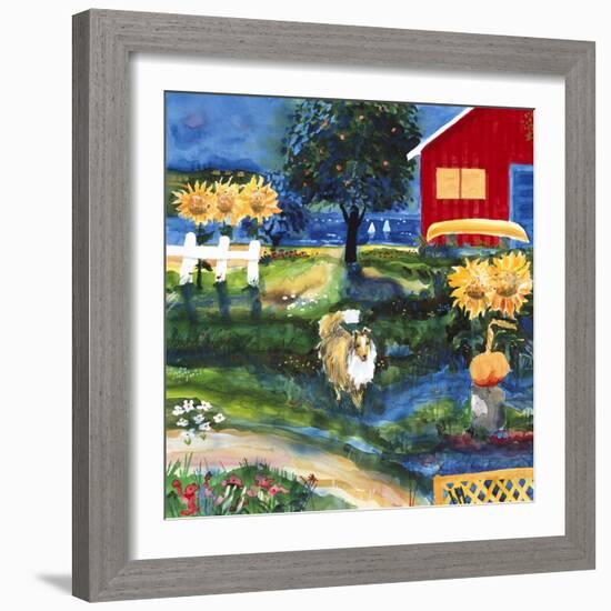 Toby on the Island-Mike Smith-Framed Giclee Print