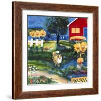 Toby on the Island-Mike Smith-Framed Giclee Print