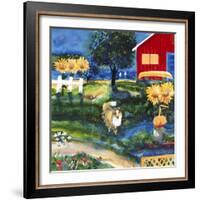 Toby on the Island-Mike Smith-Framed Giclee Print