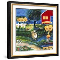 Toby on the Island-Mike Smith-Framed Giclee Print