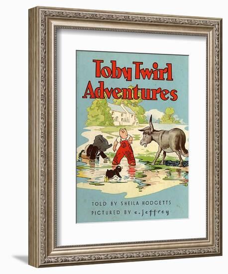 Toby Twirl Adventures, 1949, UK-null-Framed Giclee Print