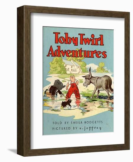 Toby Twirl Adventures, 1949, UK-null-Framed Giclee Print