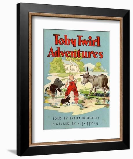 Toby Twirl Adventures, 1949, UK-null-Framed Giclee Print