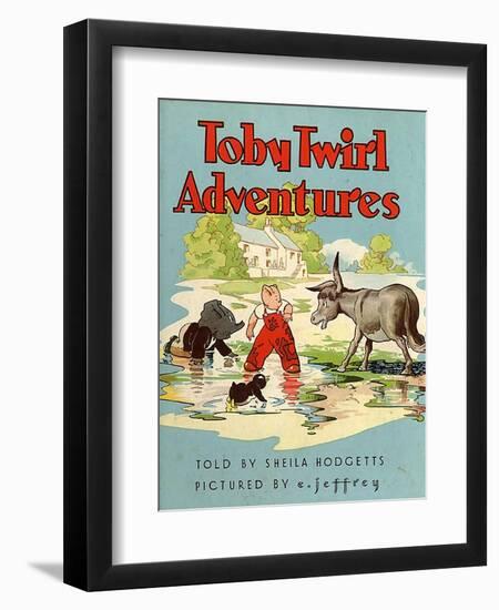 Toby Twirl Adventures, 1949, UK-null-Framed Giclee Print