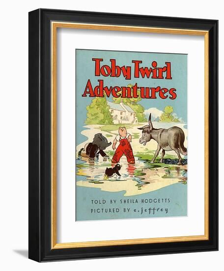 Toby Twirl Adventures, 1949, UK-null-Framed Giclee Print