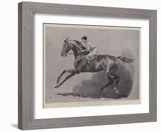 Tod Sloan, the Famous American Jockey-John Charlton-Framed Giclee Print