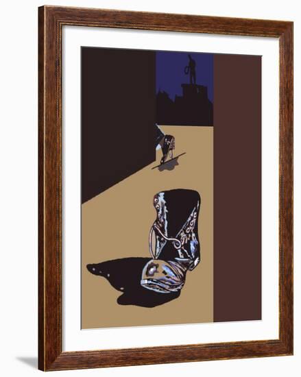 Toda La Ciudad Habla De Ello I-Eduardo Arroyo-Framed Limited Edition