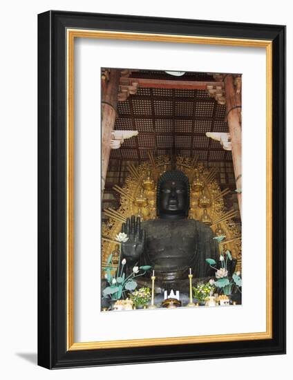 Todaiji Big Buddha Temple Constructed in the 8th Century-Christian Kober-Framed Photographic Print