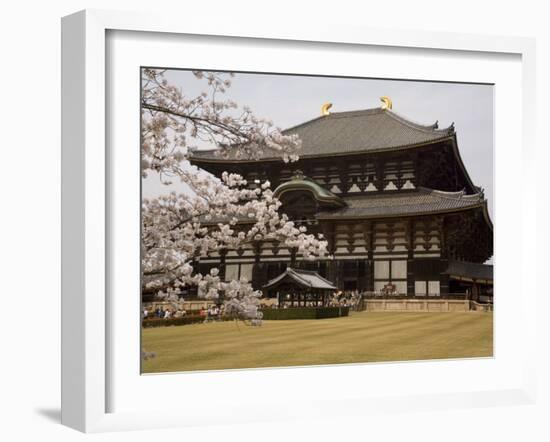 Todaiji Temple, UNESCO World Heritage Site, Nara, Japan-Richardson Rolf-Framed Photographic Print