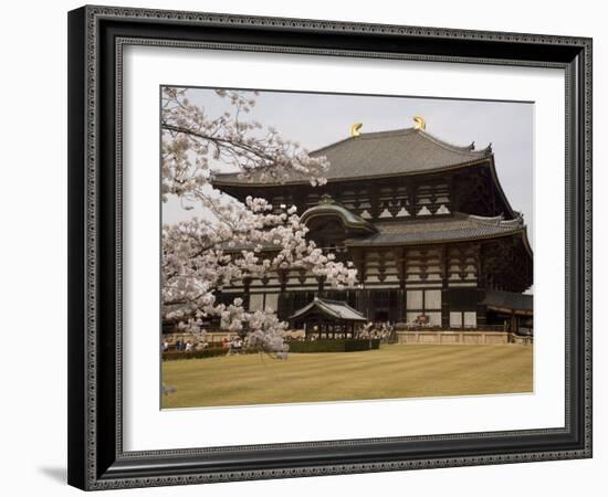 Todaiji Temple, UNESCO World Heritage Site, Nara, Japan-Richardson Rolf-Framed Photographic Print