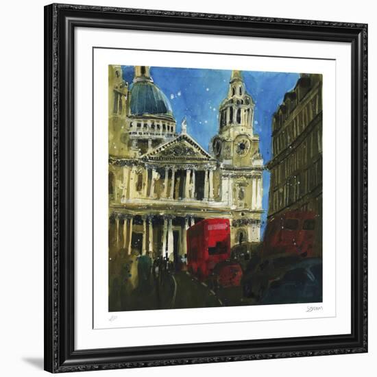 Today and Yesterday St. Paul's, London-Susan Brown-Framed Collectable Print