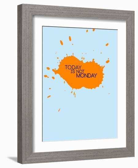 Today Is Not Monday 1-NaxArt-Framed Art Print