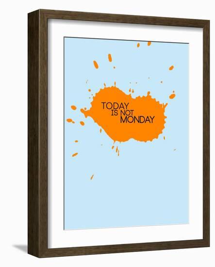 Today Is Not Monday 1-NaxArt-Framed Art Print