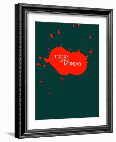 Today Is Not Monday 2-NaxArt-Framed Art Print