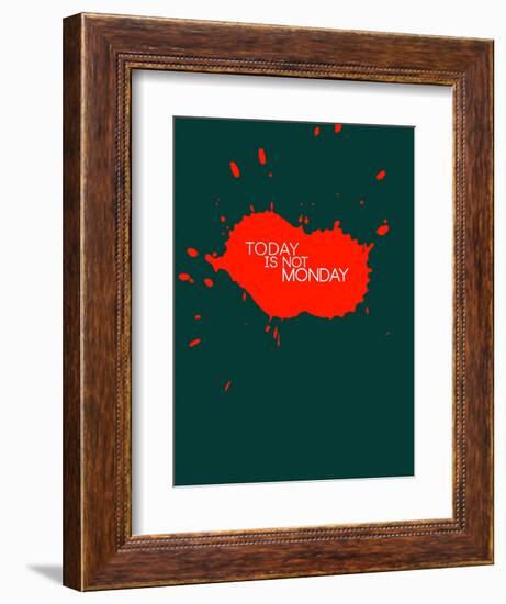 Today Is Not Monday 2-NaxArt-Framed Art Print