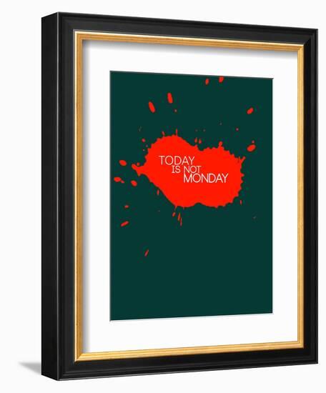 Today Is Not Monday 2-NaxArt-Framed Art Print