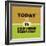 Today Is the Greatest 1-Lorand Okos-Framed Art Print