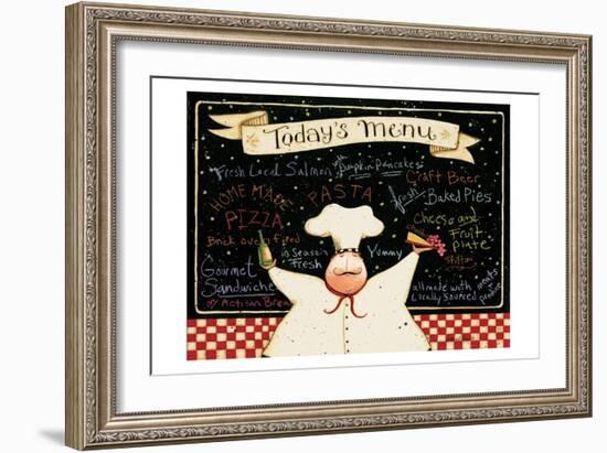 Today's Menu-Dan Dipaolo-Framed Art Print