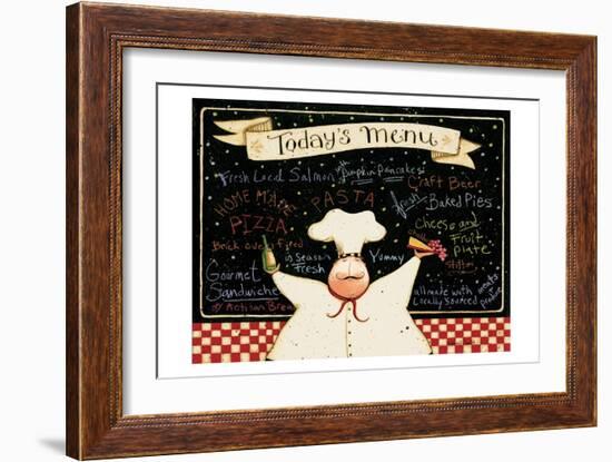 Today's Menu-Dan Dipaolo-Framed Art Print