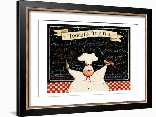 Today's Menu-Dan Dipaolo-Framed Art Print