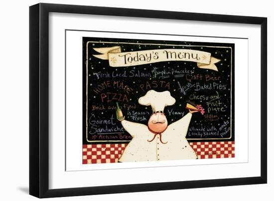 Today's Menu-Dan Dipaolo-Framed Art Print