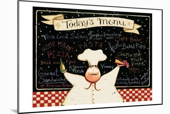 Today's Menu-Dan Dipaolo-Mounted Art Print