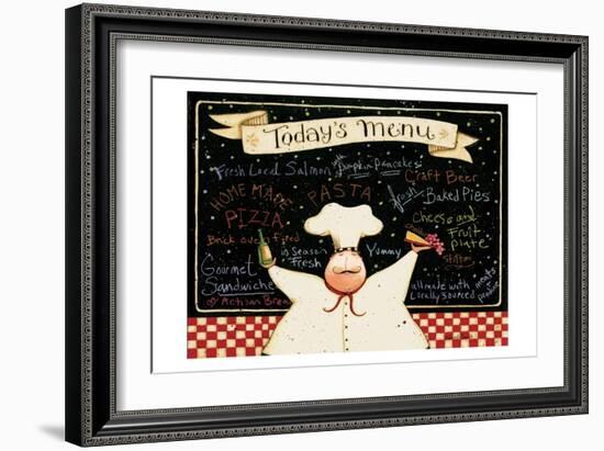 Today's Menu-Dan Dipaolo-Framed Art Print