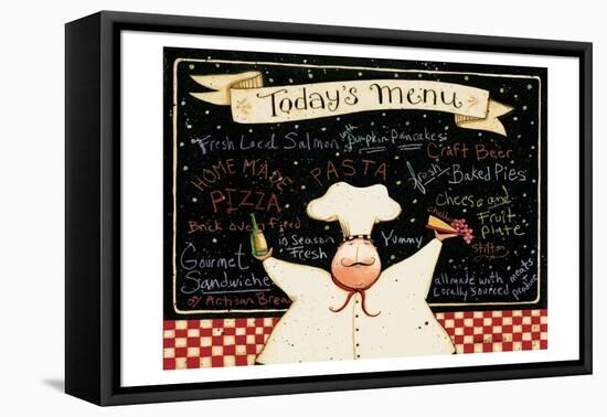 Today's Menu-Dan Dipaolo-Framed Stretched Canvas