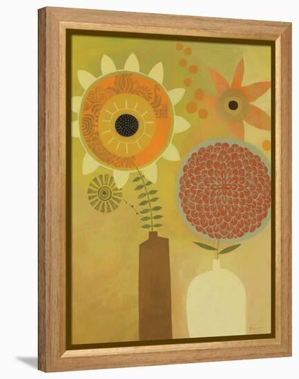 Todays Bouquet 1-Richard Faust-Framed Stretched Canvas