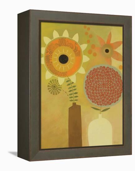 Todays Bouquet 1-Richard Faust-Framed Stretched Canvas