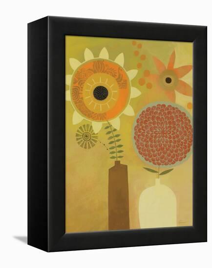 Todays Bouquet 1-Richard Faust-Framed Stretched Canvas