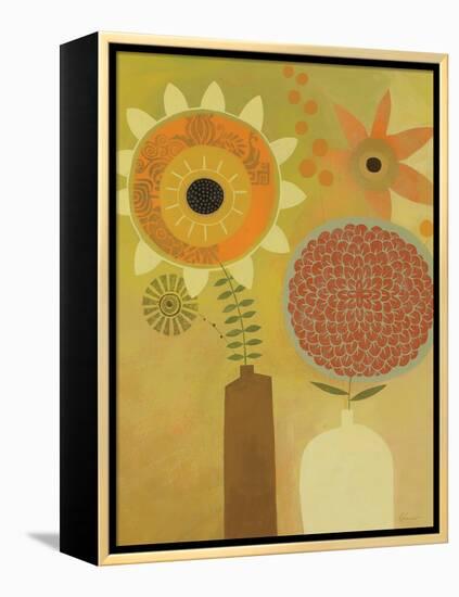 Todays Bouquet 1-Richard Faust-Framed Stretched Canvas