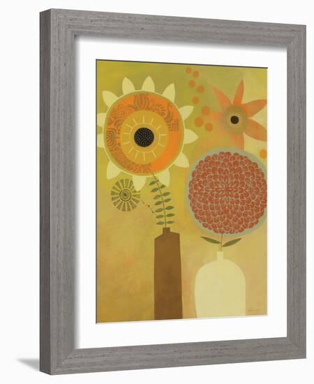 Todays Bouquet 1-Richard Faust-Framed Art Print