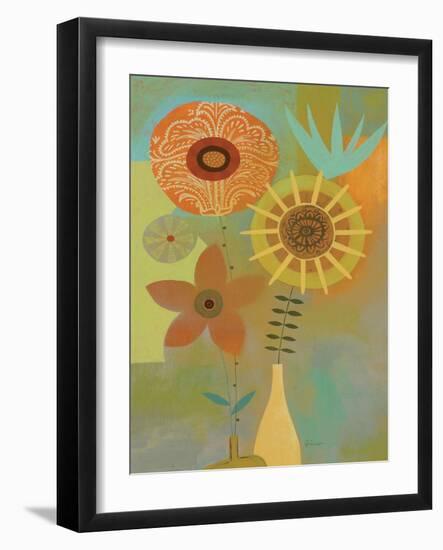 Todays Bouquet 2-Richard Faust-Framed Art Print