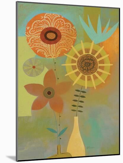 Todays Bouquet 2-Richard Faust-Mounted Art Print