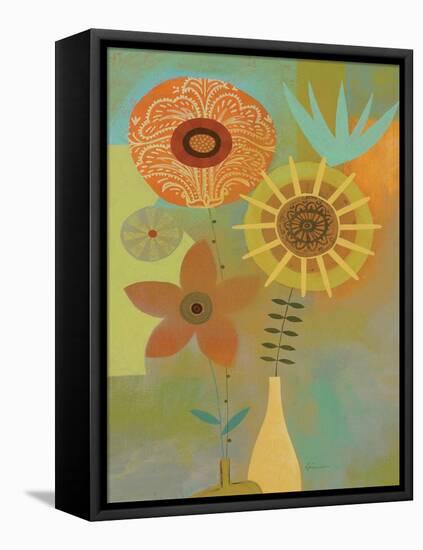 Todays Bouquet 2-Richard Faust-Framed Stretched Canvas