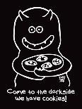 Dark Side of Cookies-Todd Goldman-Framed Giclee Print