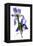 Todd's Iris Dance-Julia McLemore-Framed Premier Image Canvas