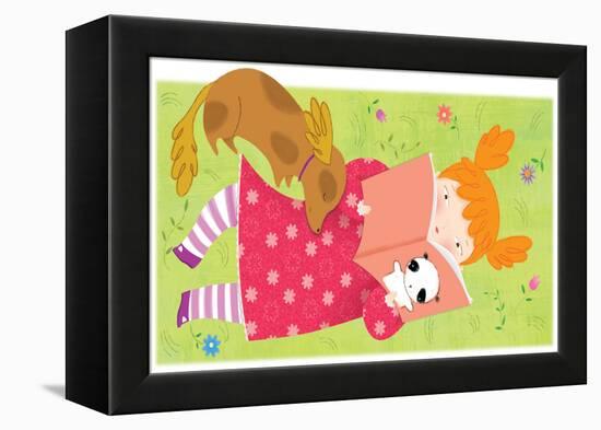 Toddler Time - Turtle-Sheree Boyd-Framed Premier Image Canvas