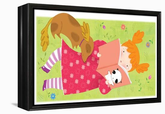 Toddler Time - Turtle-Sheree Boyd-Framed Premier Image Canvas