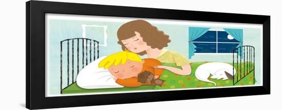 Toddler Time - Turtle-Sheree Boyd-Framed Giclee Print