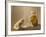 Toddler with Teddy 1936-null-Framed Photographic Print