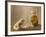 Toddler with Teddy 1936-null-Framed Photographic Print