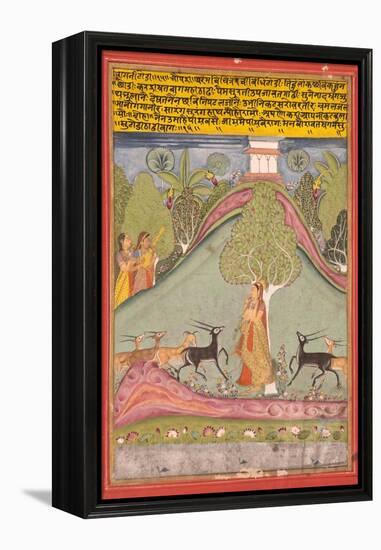 Todi Ragini, C.1700-null-Framed Premier Image Canvas