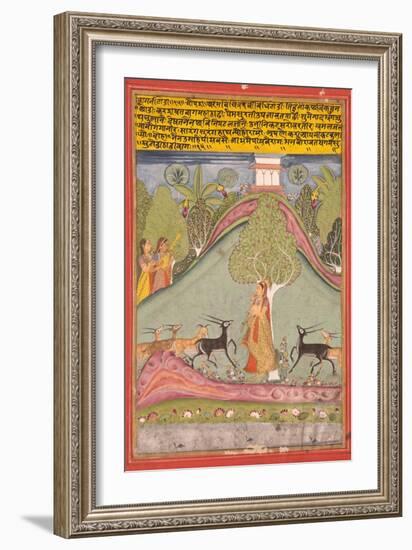 Todi Ragini, C.1700-null-Framed Giclee Print